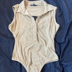 Open Back, Sleeveless BodySuit - Missguided - US 10